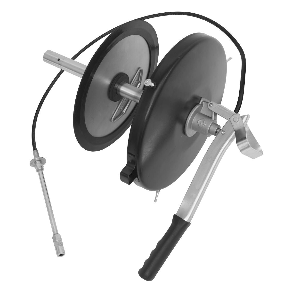 Sealey Extra-Heavy-Duty Grease Pump with Follower Plate 12.5kg - Image 8