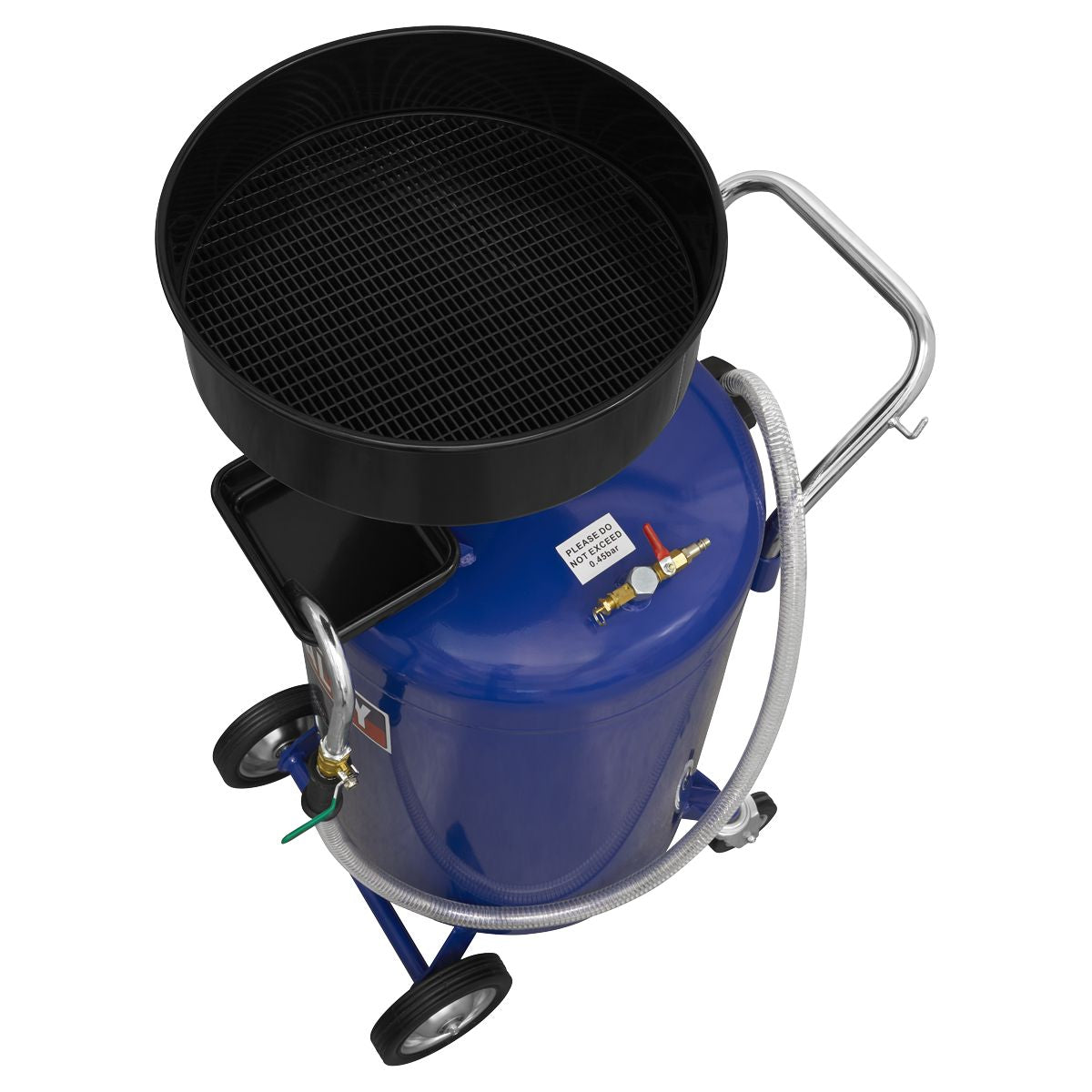 Sealey Air Discharge Mobile Oil Drainer 110L - Image 3