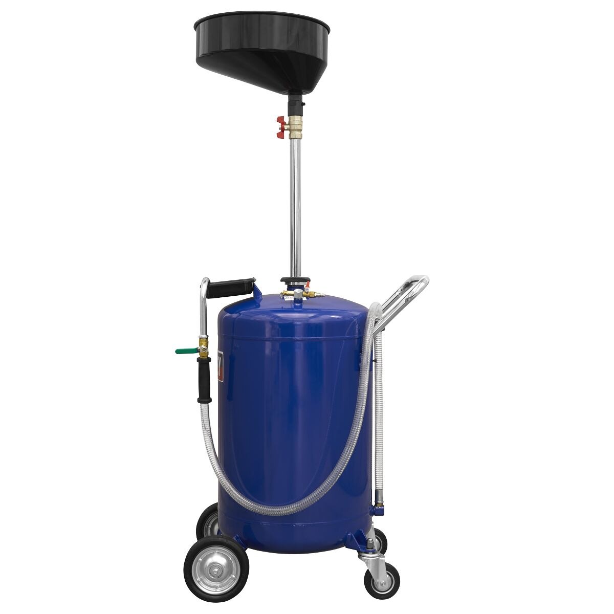 Sealey Air Discharge Mobile Oil Drainer 110L - Image 4