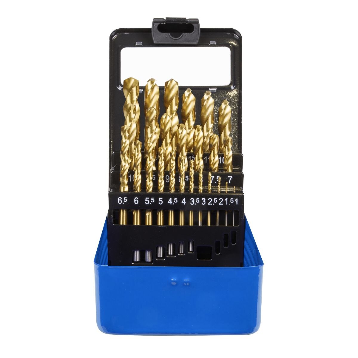Sealey HSS Fully Ground Drill Bit Set 25pc - DIN 338 - Image 3