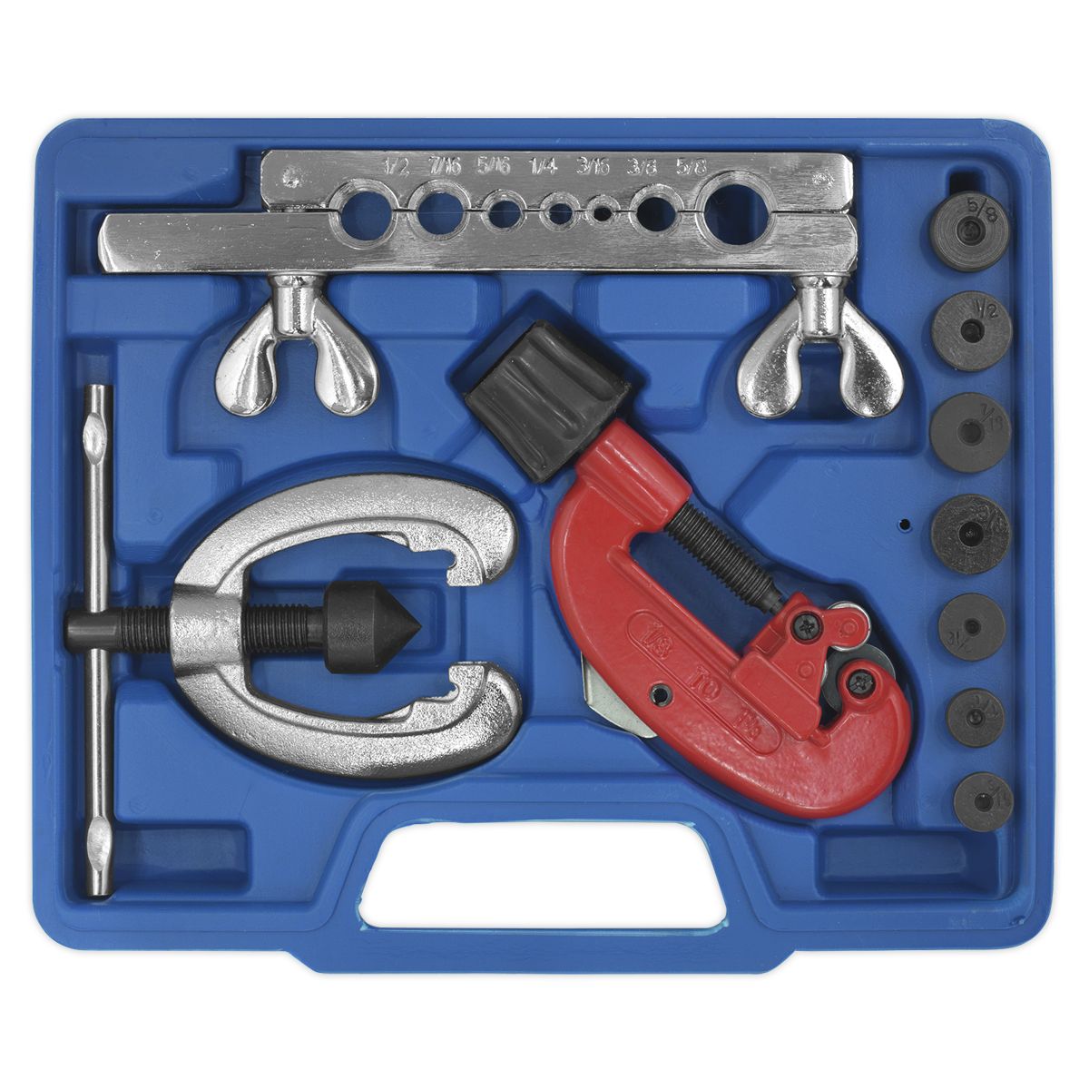 Sealey Premier Pipe Flaring & Cutting Kit 10pc - Image 3