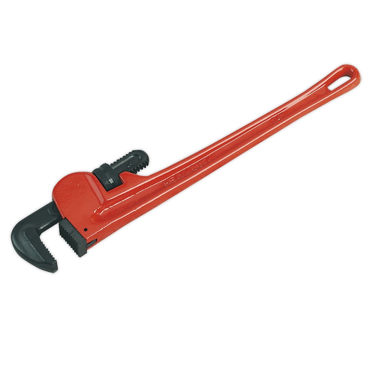 Sealey Premier Cast Steel Pipe Wrench European Pattern 610mm - Image 1