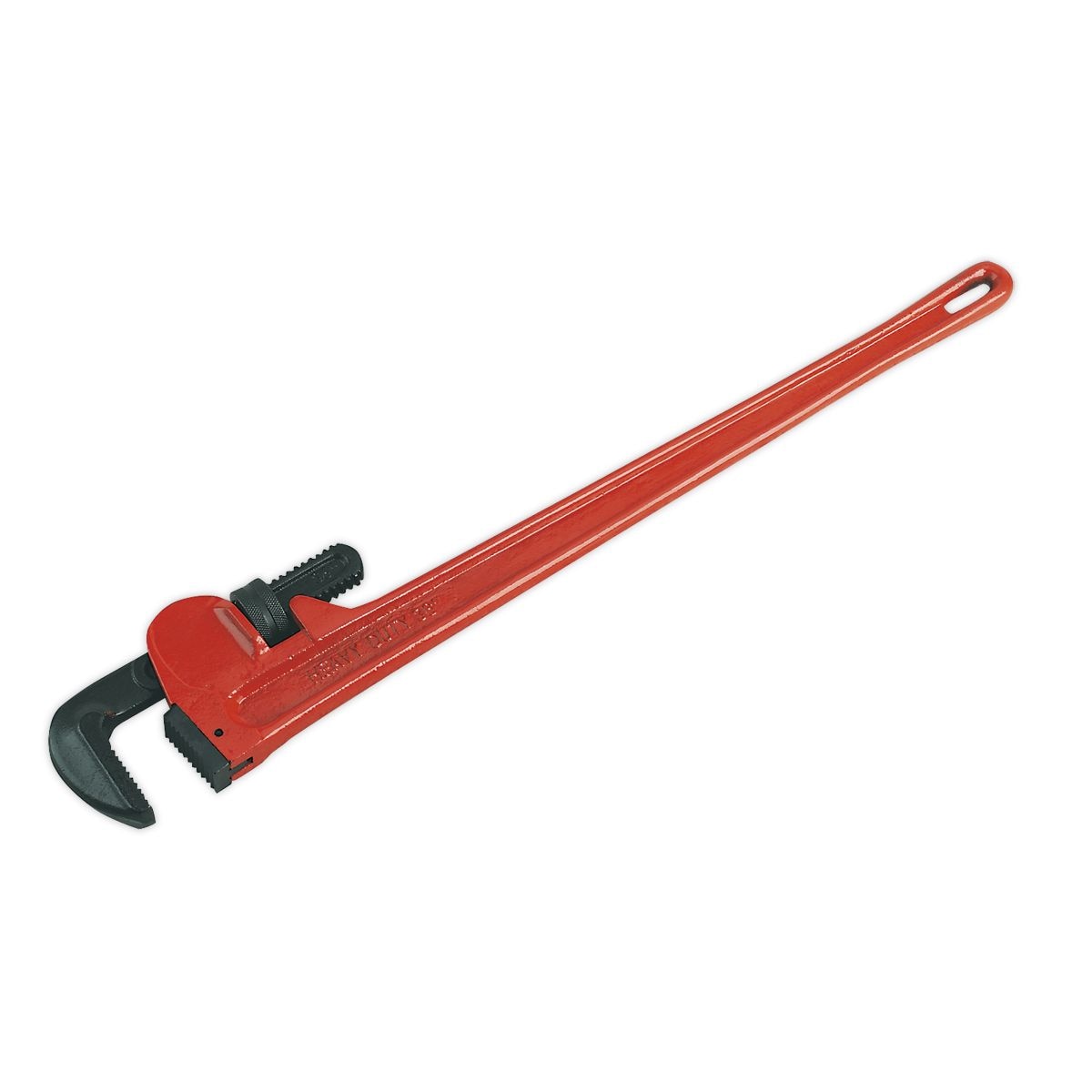 Sealey Premier Cast Steel Pipe Wrench European Pattern 915mm - Image 1