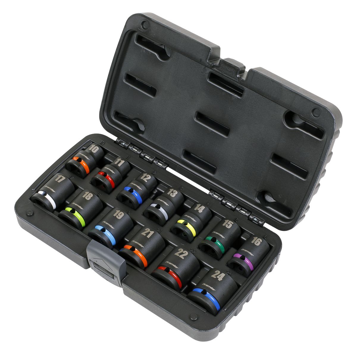 Sealey Premier Impact Socket Set 1/2"Sq Drive 13pc - Image 8