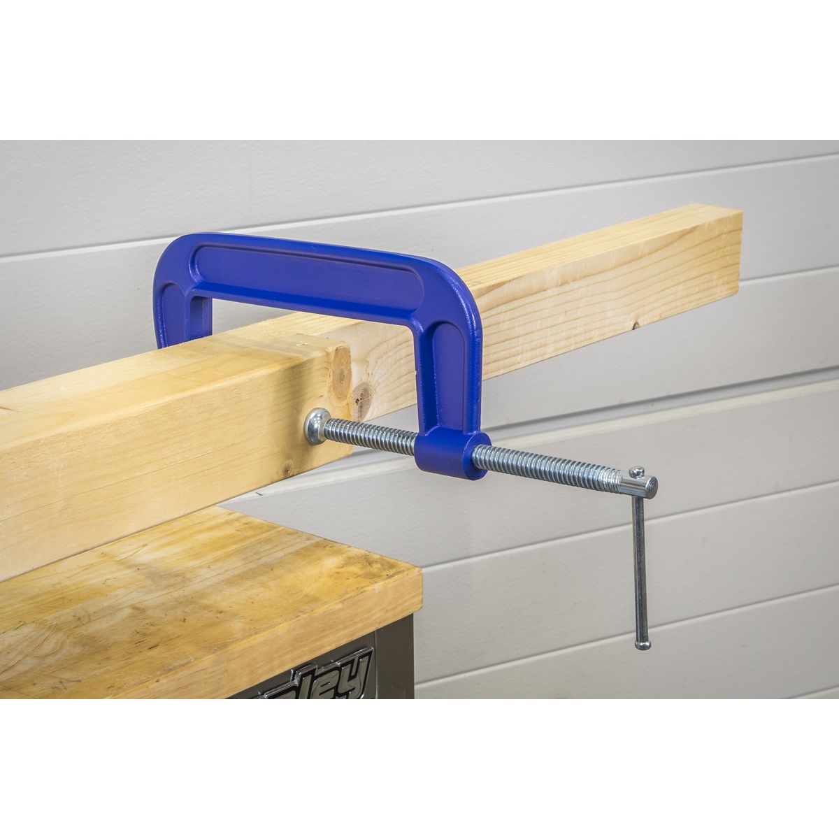 Sealey G-Clamp Set 150mm & 200mm 4pc - Image 6