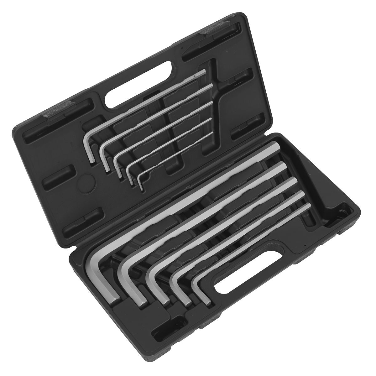 Sealey Premier Jumbo Hex Key Set 10pc - Image 1