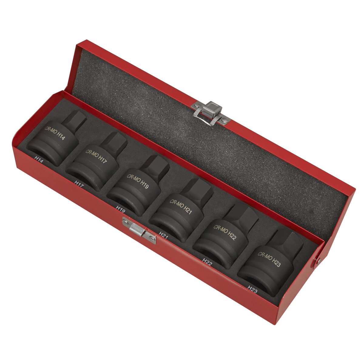 Sealey Premier Hex Impact Socket Bit Set 3/4"Sq Drive 6pc - Image 3