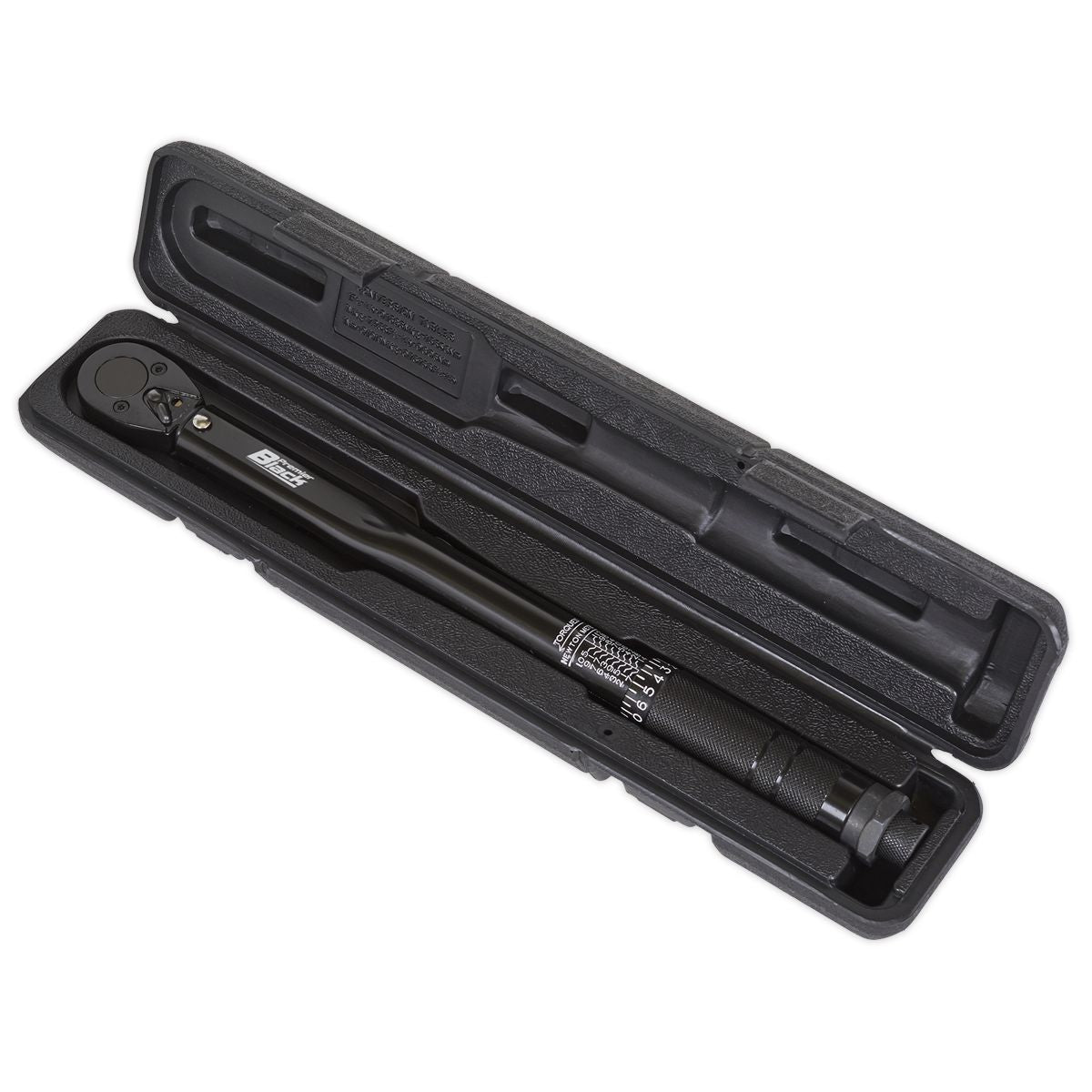 Sealey Premier Black Calibrated Micrometer Torque Wrench 3/8"Sq Drive - Image 3