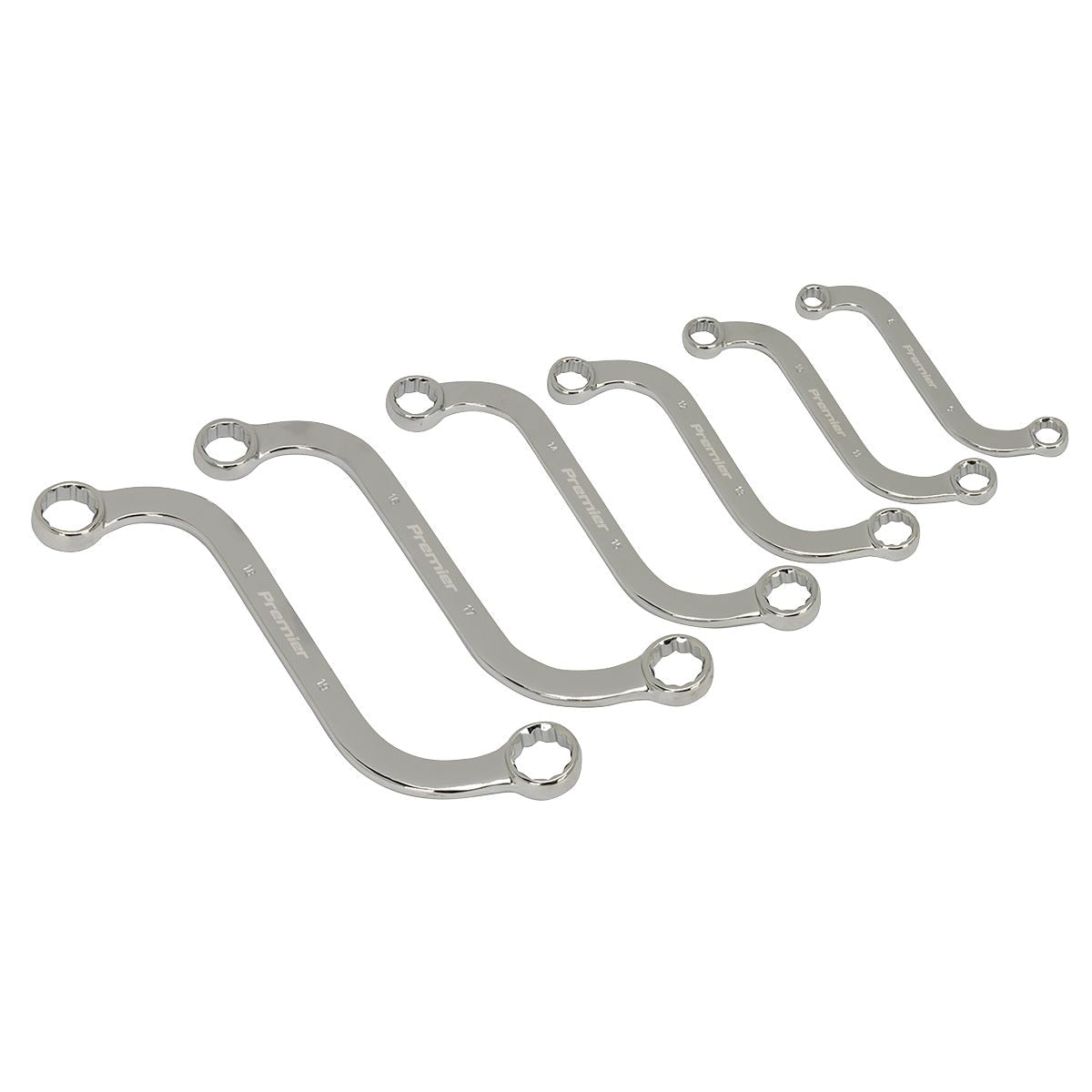 Sealey Premier S-Spanner Set 6pc - Image 1