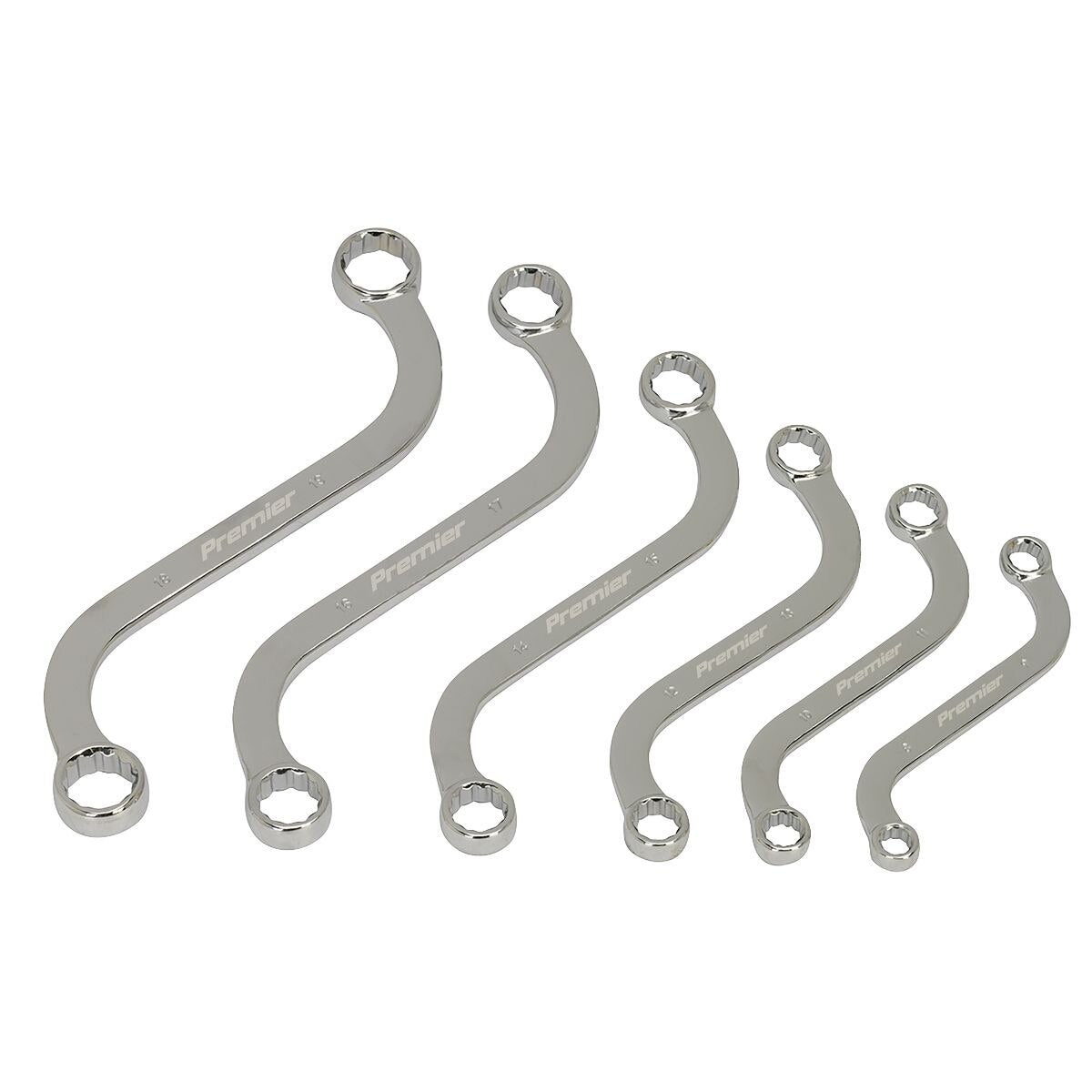 Sealey Premier S-Spanner Set 6pc - Image 3