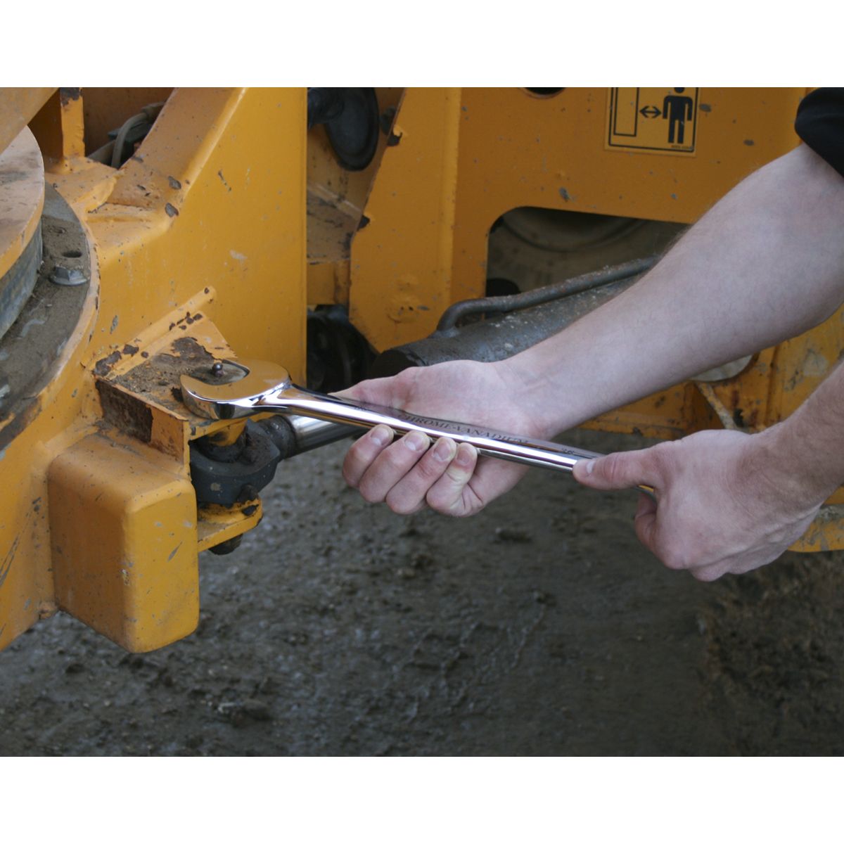Sealey Premier Super Jumbo Combination Spanner Set 6pc - Image 6