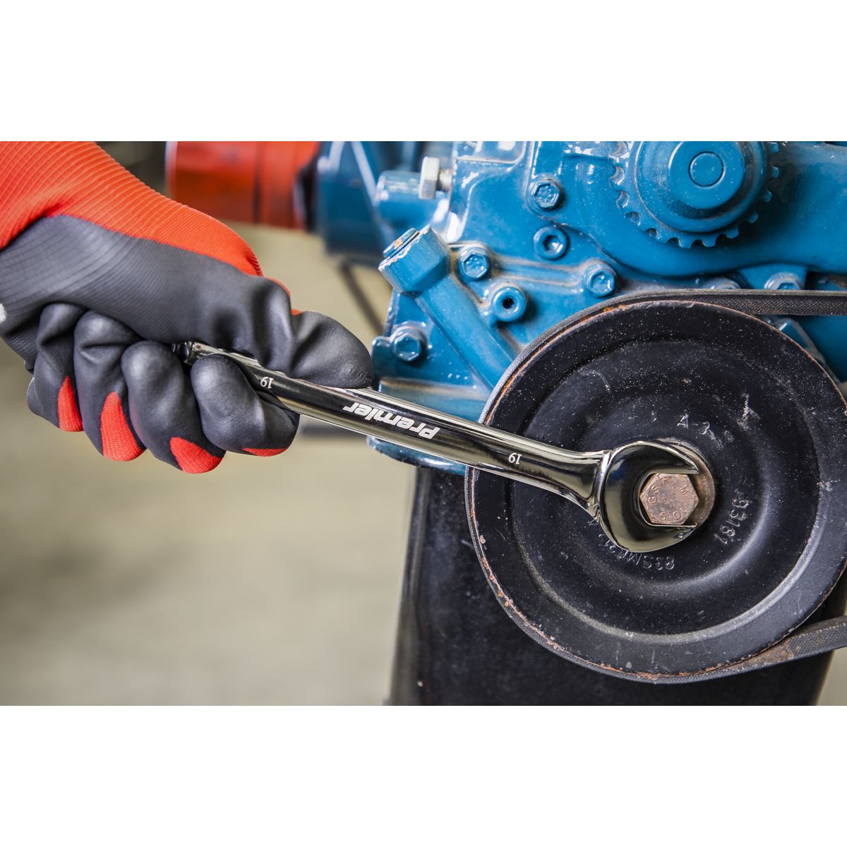 Sealey Premier Combination Spanner Set 12pc - Image 9