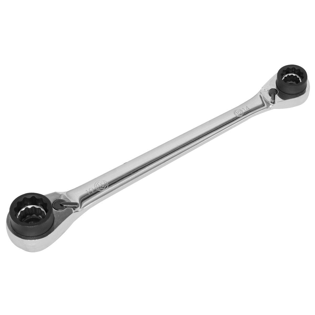 Sealey Premier 8-in-1 Reversible Ratchet Ring Spanner - Image 1