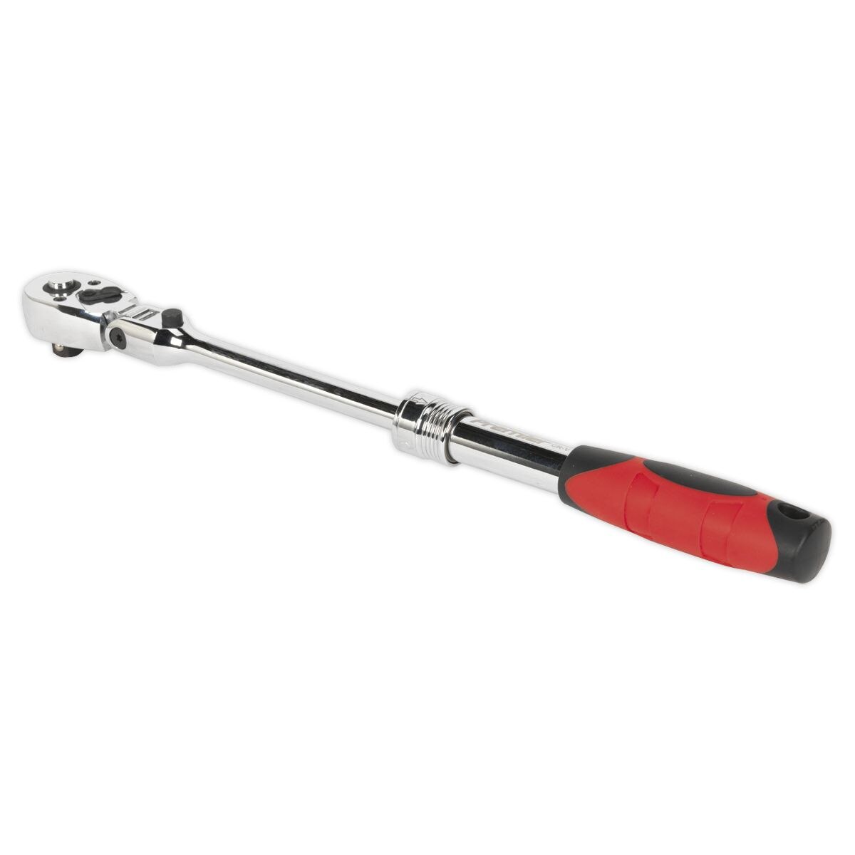Sealey Premier Locking Flexi-Head Extendable Ratchet Wrench 3/8"Sq Drive - Image 5