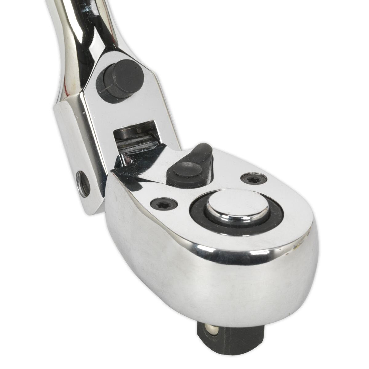 Sealey Premier Locking Flexi-Head Extendable Ratchet Wrench 1/2"Sq Drive - Image 4