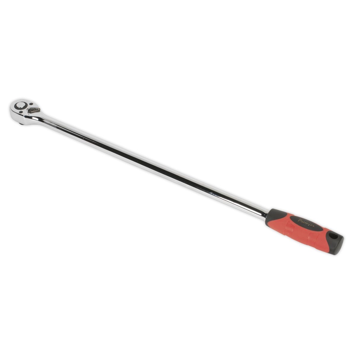 Sealey Premier Extra-Long Ratchet Wrench 1/2"Sq Drive 600mm - Image 1