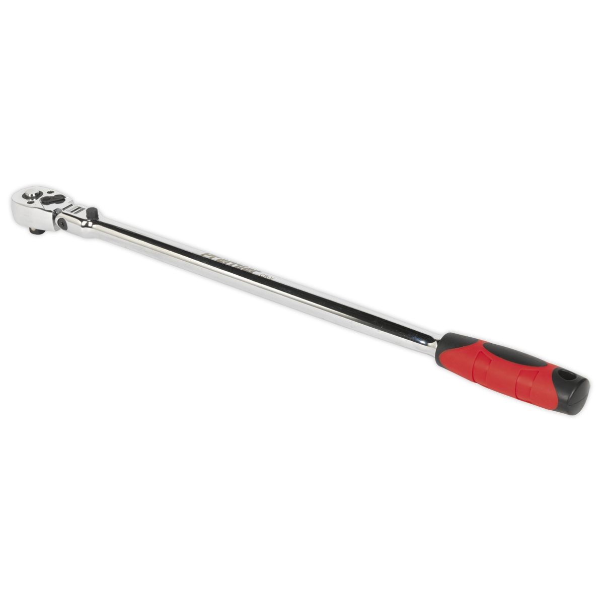 Sealey Premier Extra-Long Flexi-Head Ratchet Wrench 3/8"Sq Drive 455mm - Image 1