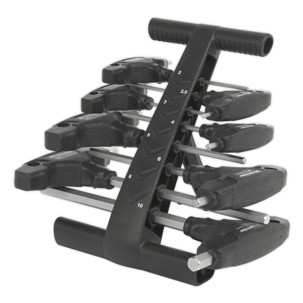 Sealey Premier T-Handle Hex Key Set 8pc - Image 2