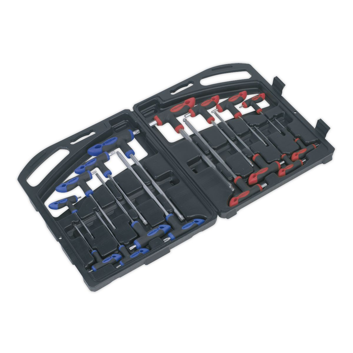 Sealey Premier T-Handle TRX-Star* & Hex Key Set 16pc - Image 2