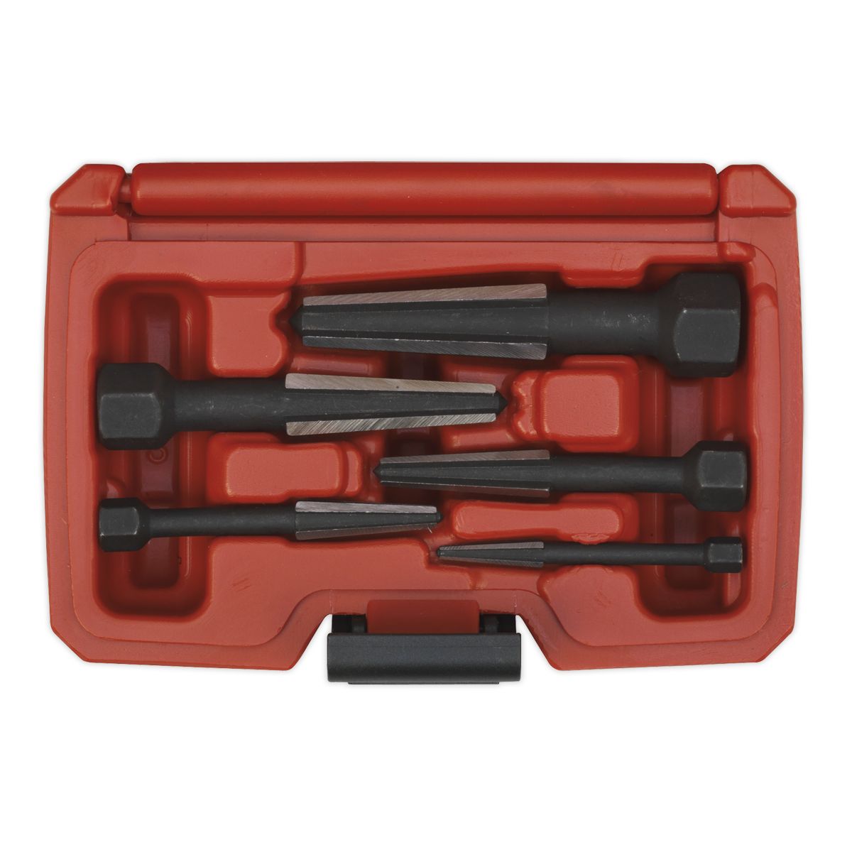 Sealey Double Edge Screw Extractor Set 5pc - Image 4