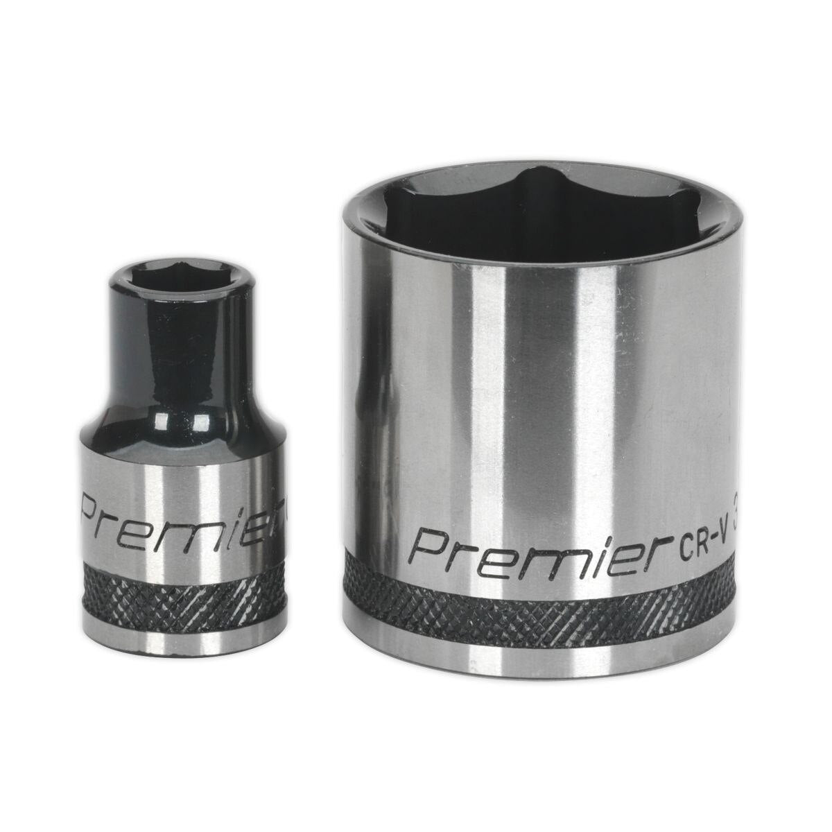 Sealey Premier Black Socket Set 1/2"Sq Drive 28pc - Image 7