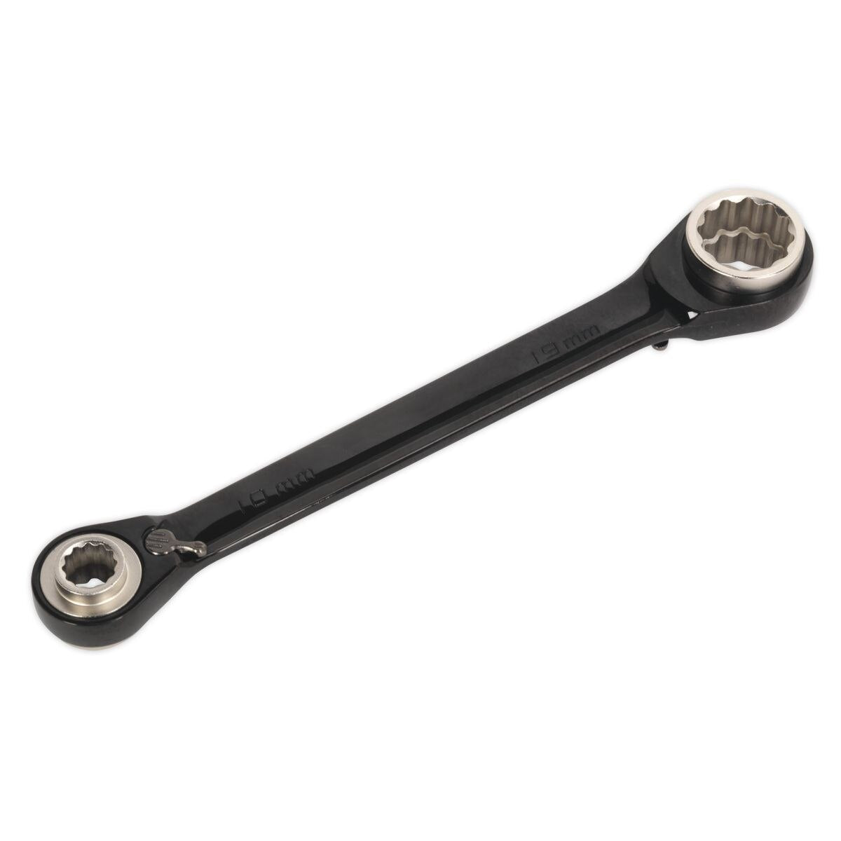 Sealey Premier 4-in-1 Reversible Ratchet Ring Spanner - Image 4