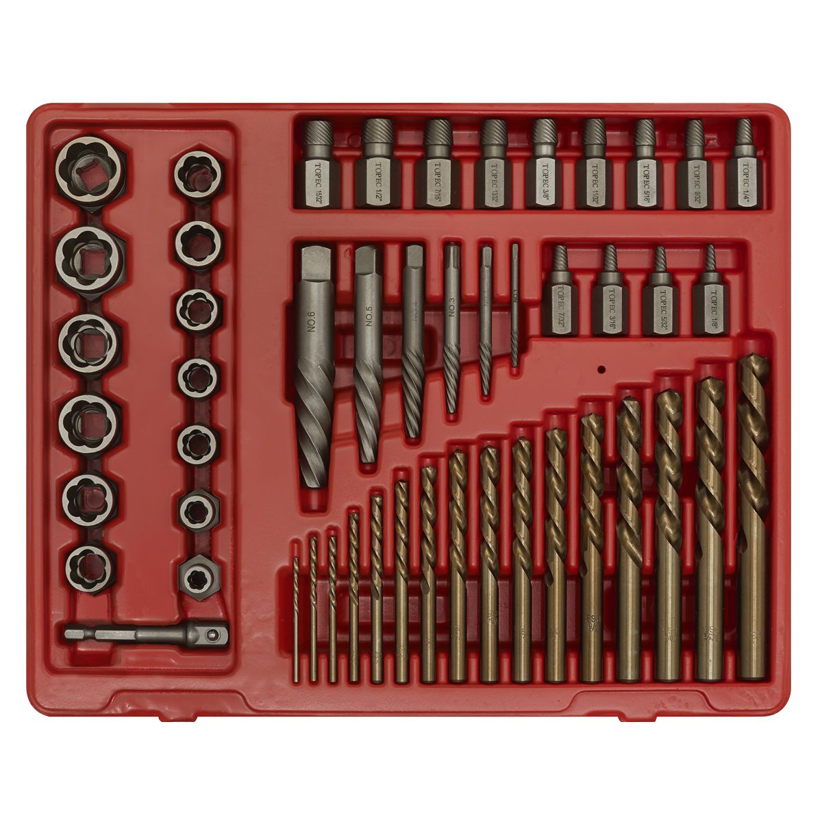 Sealey Master Extractor Set 49pc - Image 3