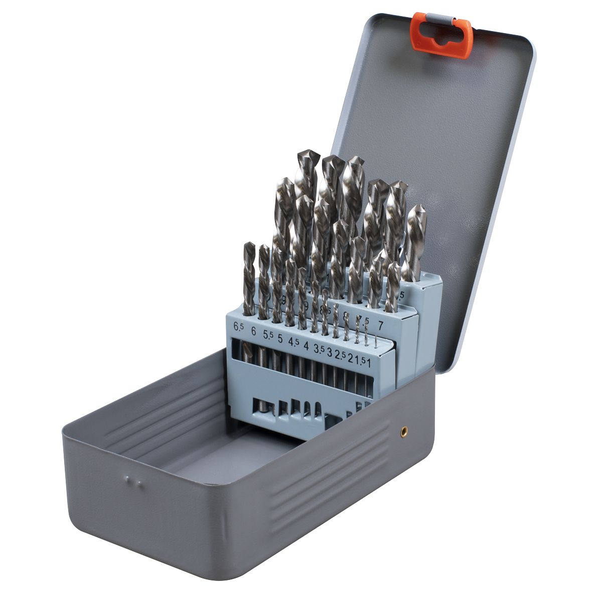 Sealey Left-Hand Spiral Drill Bit Set 25pc - Image 2