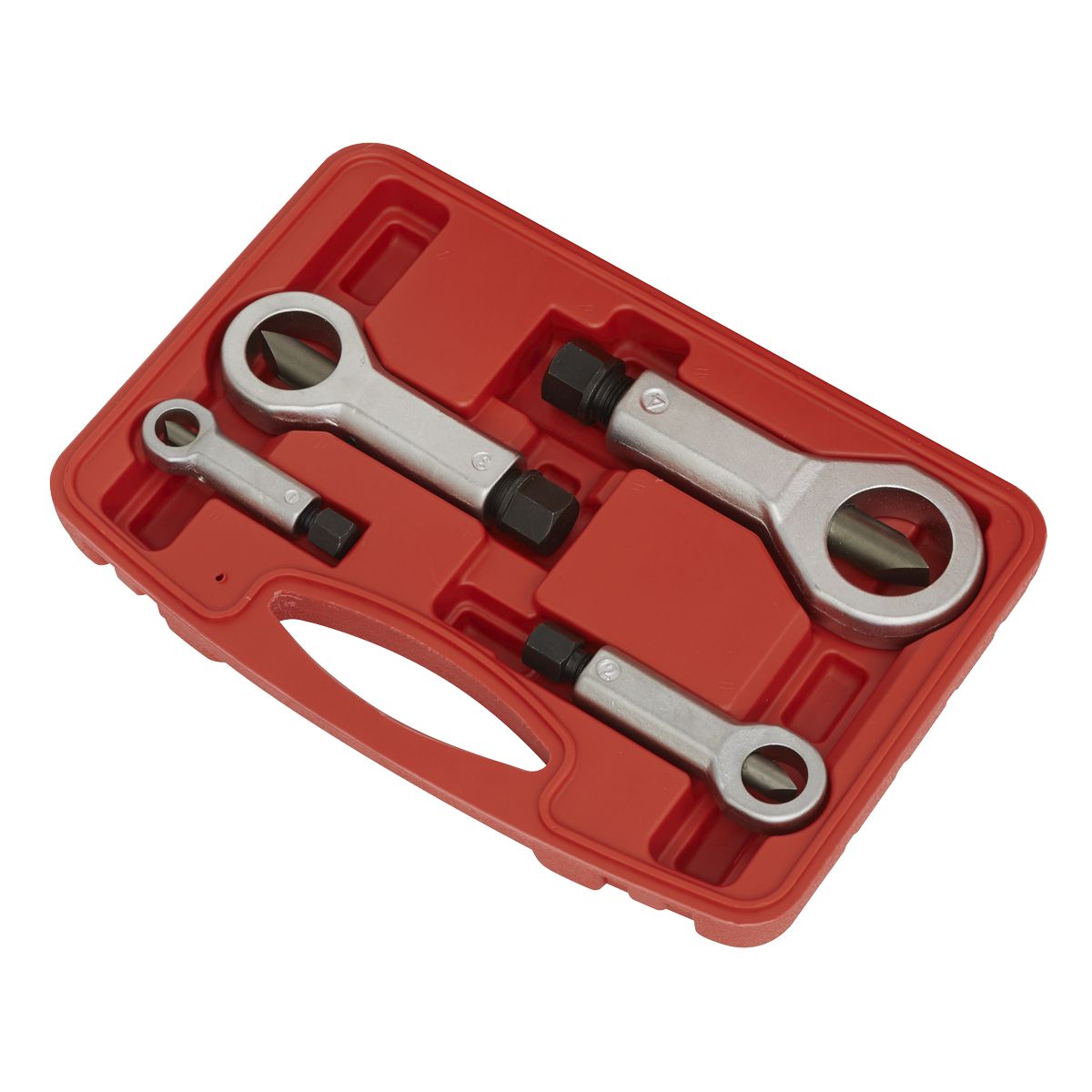 Sealey Nut Splitter Set 4pc - Image 2