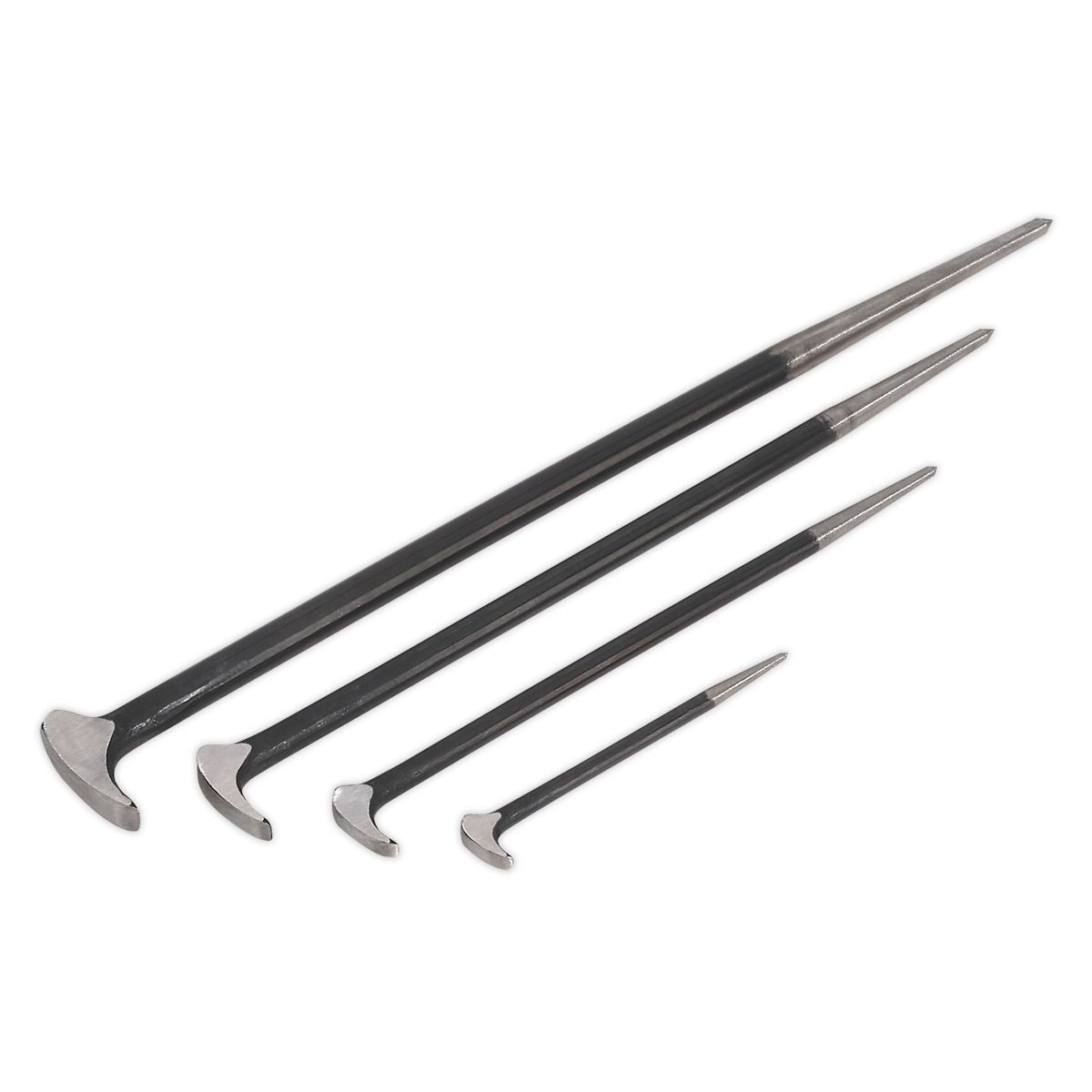 Sealey Premier Heel Bar Set 4pc - Image 1