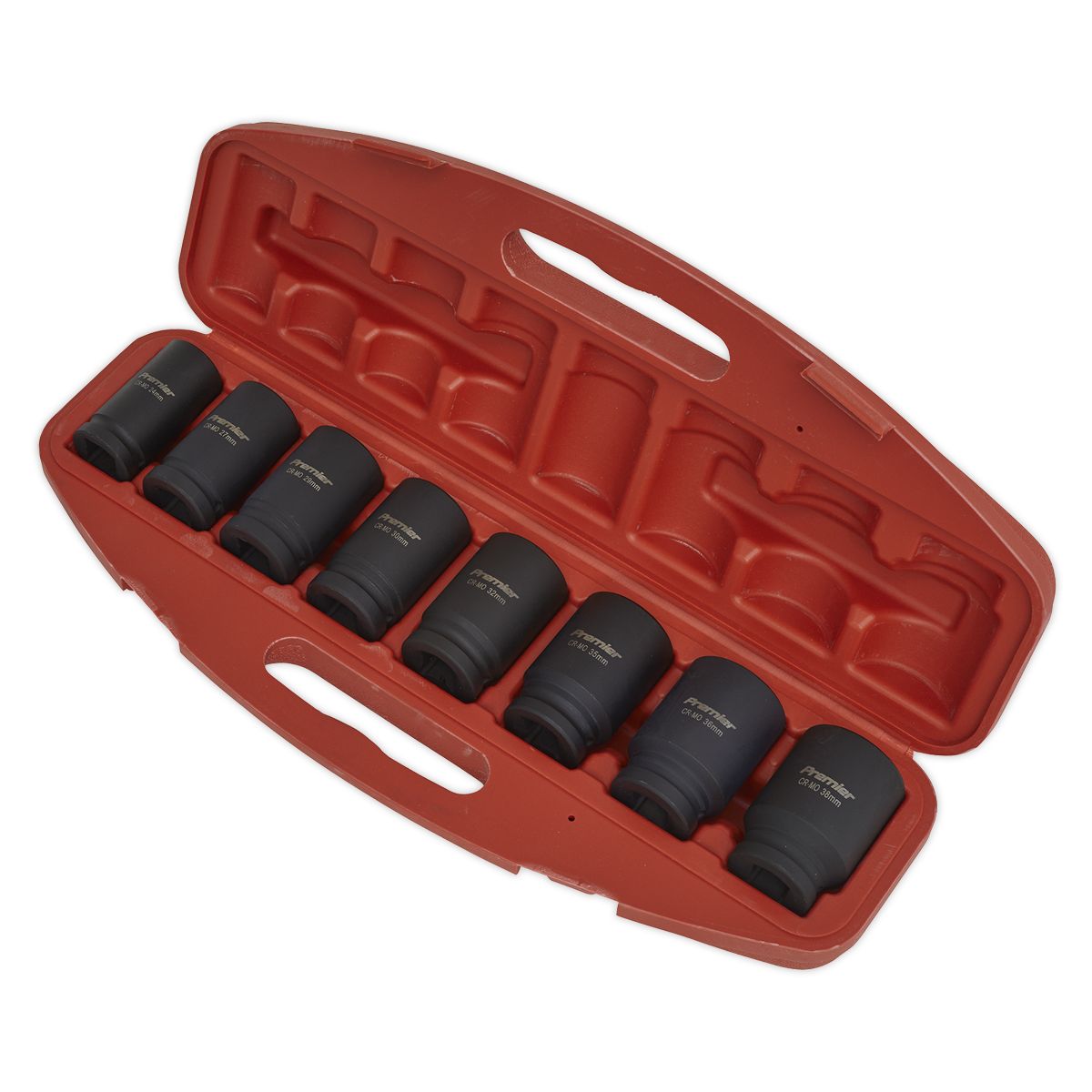 Sealey Premier Deep Impact Socket Set Deep 3/4"Sq Drive 8pc - Image 5
