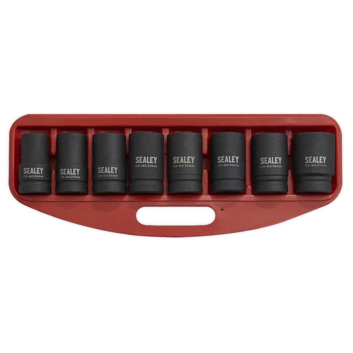 Sealey Premier Deep Impact Socket Set 1"Sq Drive 8pc - Image 3
