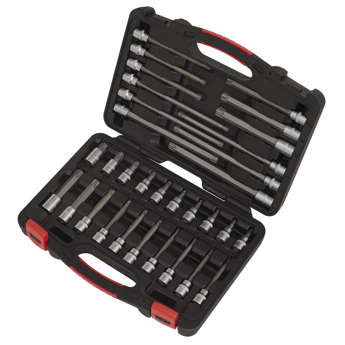 Sealey Premier Platinum TRX-Star* Socket Bit Set 3/8"Sq Drive 32pc - Image 3
