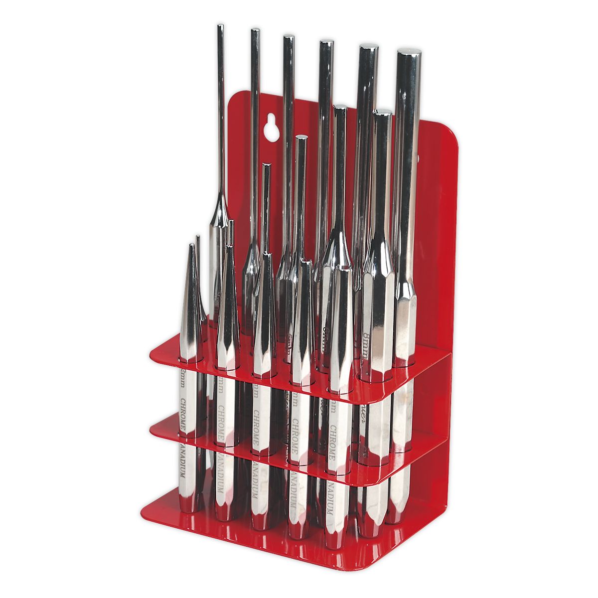 Sealey Premier Punch Set 17pc - Image 2