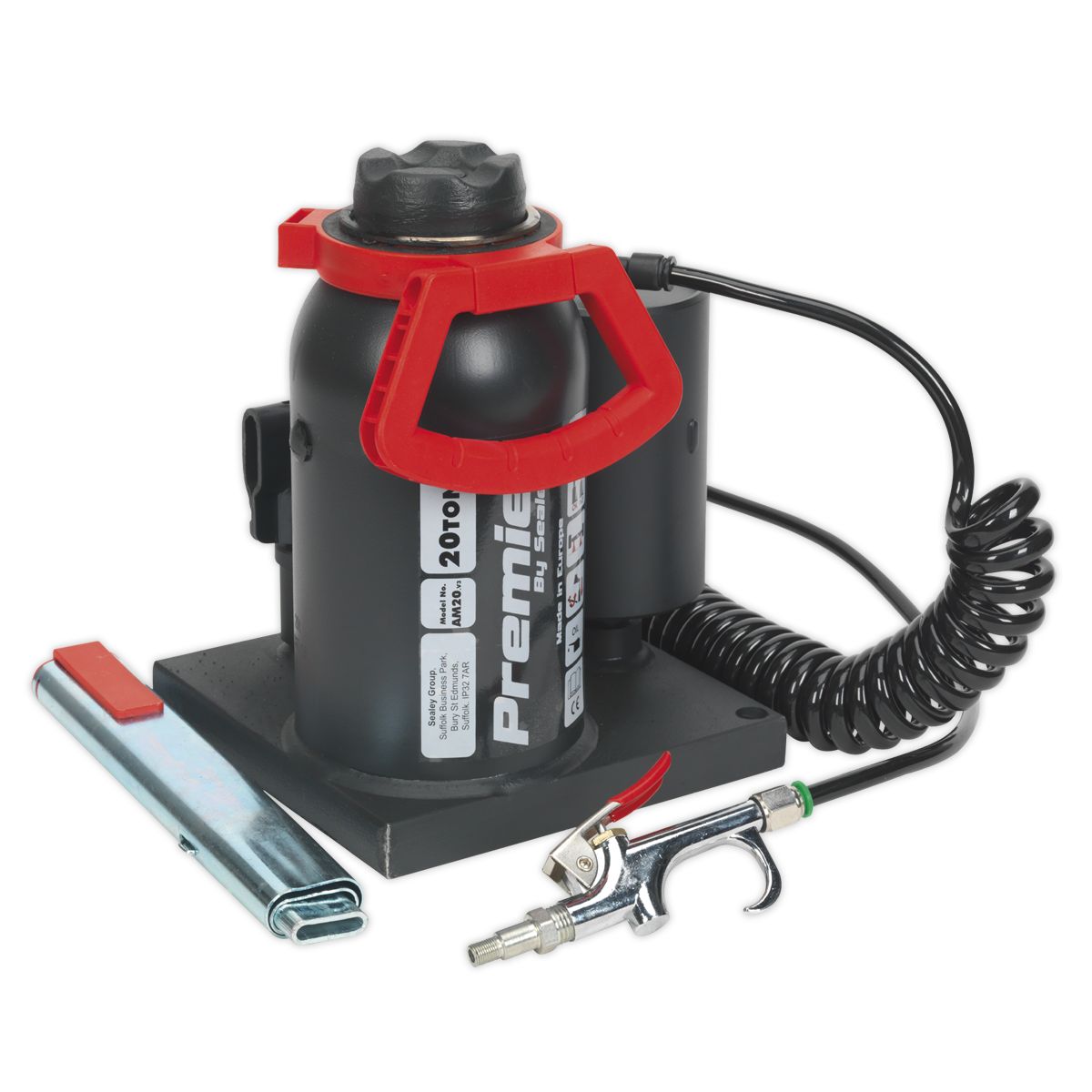 Sealey Premier Manual/Air Hydraulic Bottle Jack 20 Tonne - Image 5