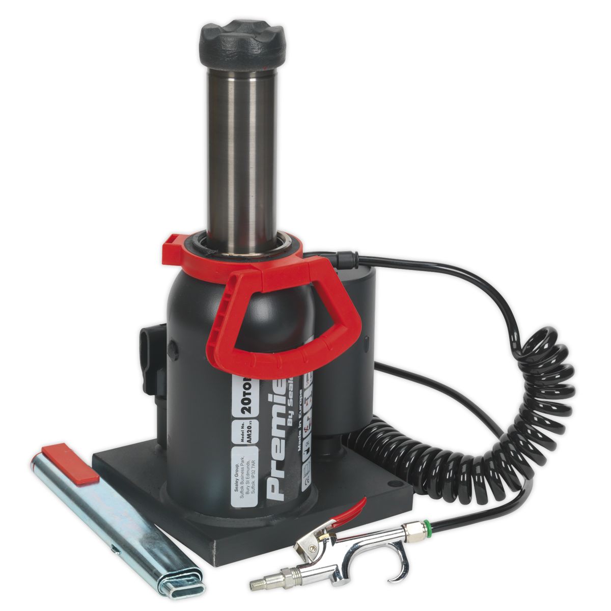 Sealey Premier Manual/Air Hydraulic Bottle Jack 20 Tonne - Image 10