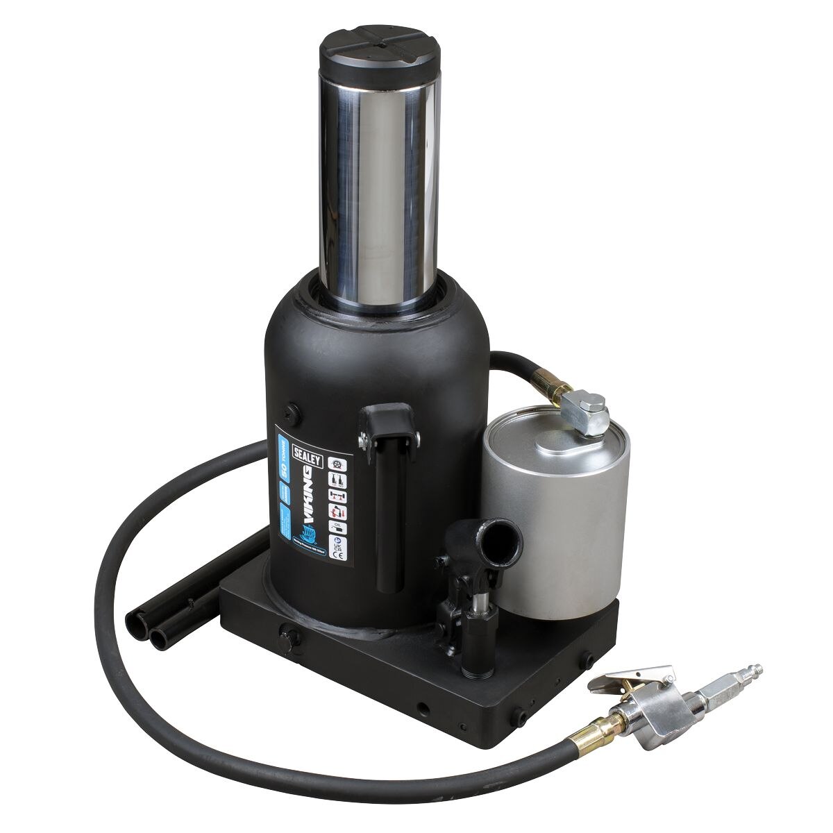 Sealey Viking Manual/Air Hydraulic Bottle Jack 50 Tonne - Image 2