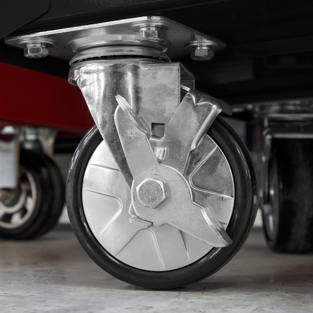 Sealey American PRO Rollcab 6 Drawer - Black - Image 8