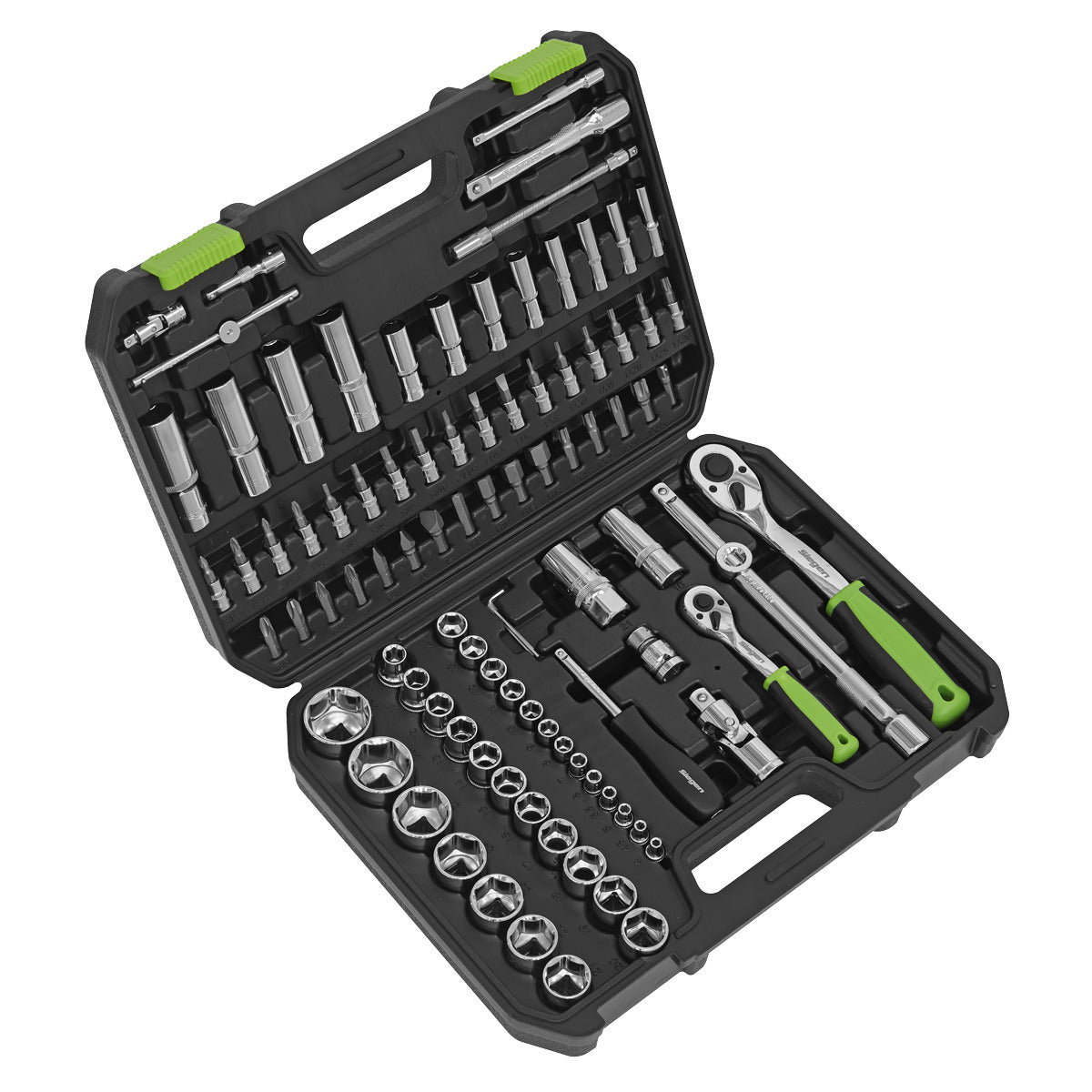 American PRO Topchest & Rollcab Combination 6 Drawer with 170pc Tool Kit - Blue/Black AP22BCOMBO