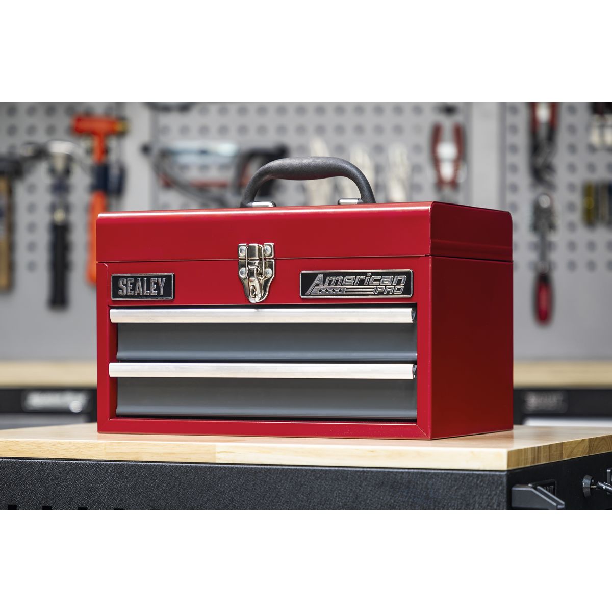 Sealey American PRO Toolbox 2 Drawer - Image 4