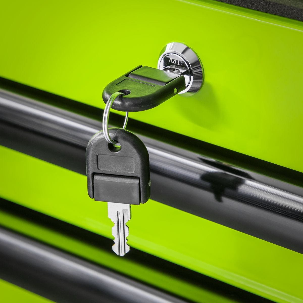 Sealey Superline PRO Rollcab 7 Drawer - Green/Black - Image 9