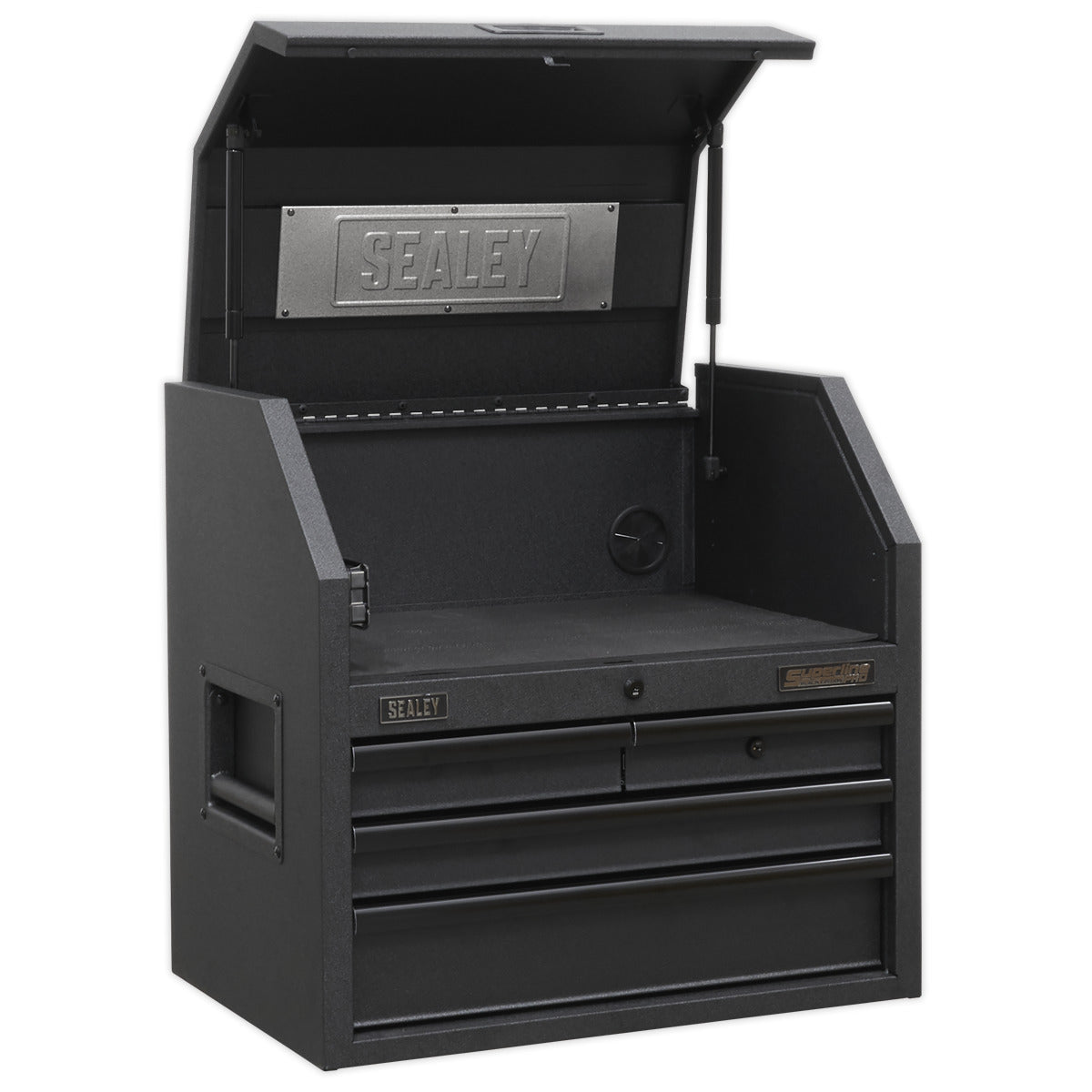 Superline PRO Black Edition Tool Chest Combination with 9 Soft Close Drawers & Power Bar AP27BESTACK