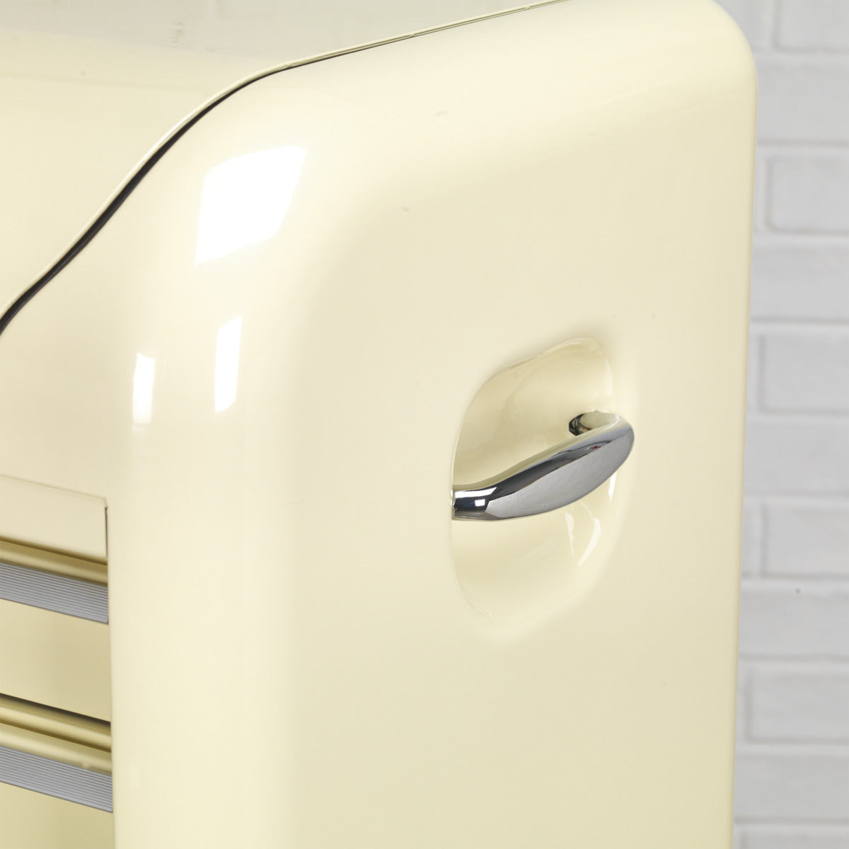Premier Retro Style Topchest, Mid-Box Tool Chest & Rollcab Combination 10 Drawer - Cream AP28COMBO2