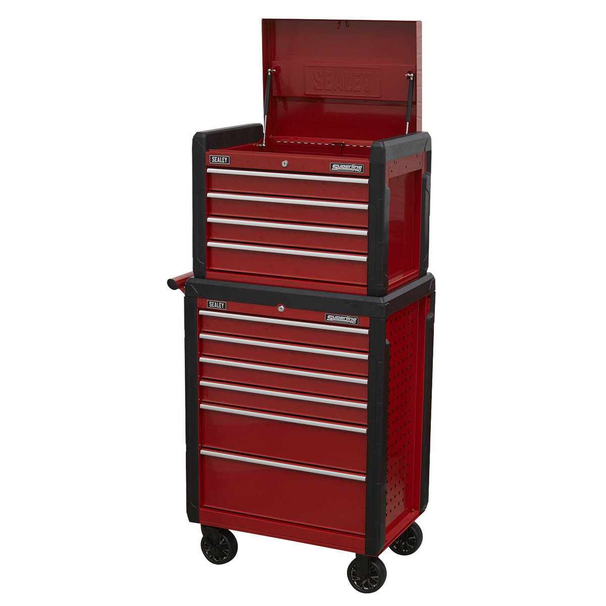 Superline PRO Topchest & Rollcab Combination 10 Drawer AP3410STACK