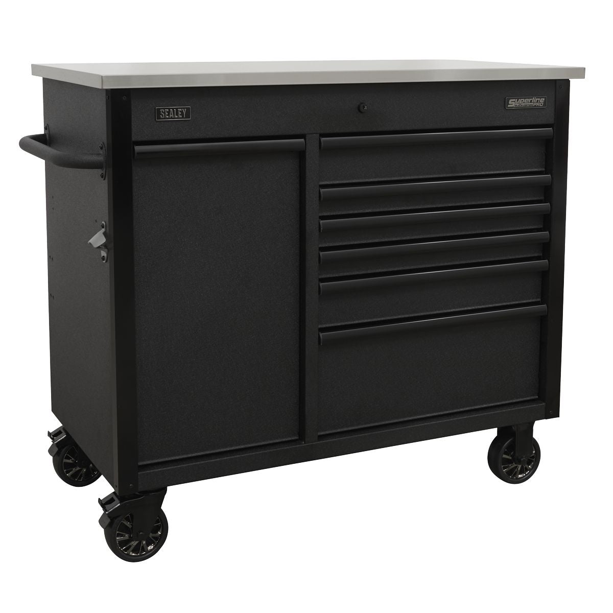 Sealey Superline PRO Mobile Tool Cabinet with Power Tool Charging Drawer 1120mm - Image 1
