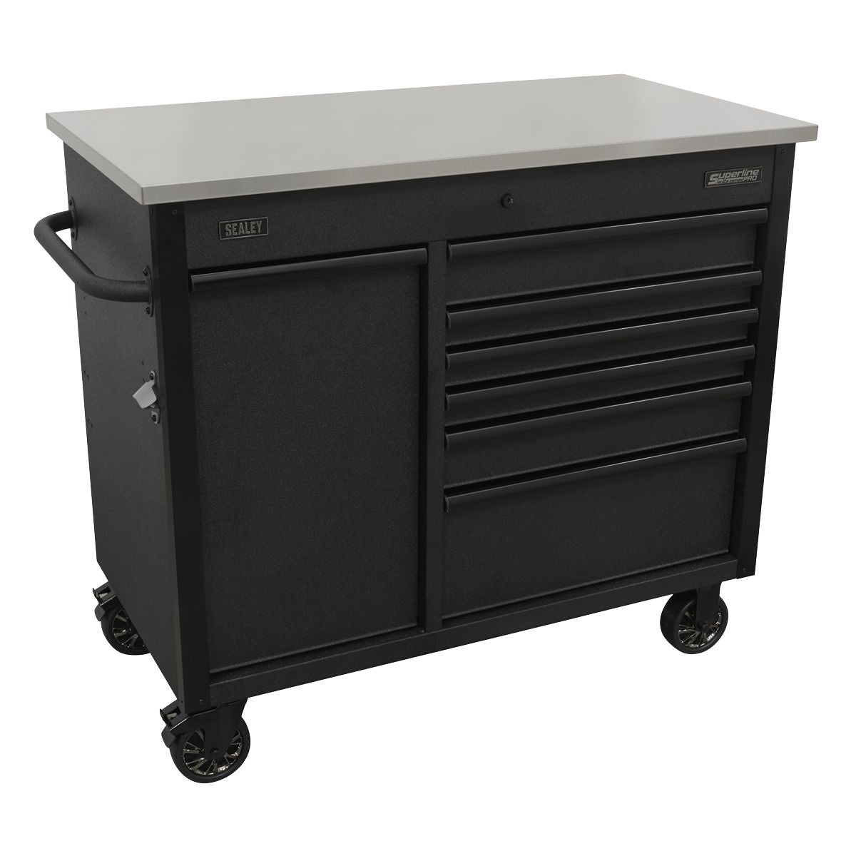 Sealey Superline PRO Mobile Tool Cabinet with Power Tool Charging Drawer 1120mm - Image 5