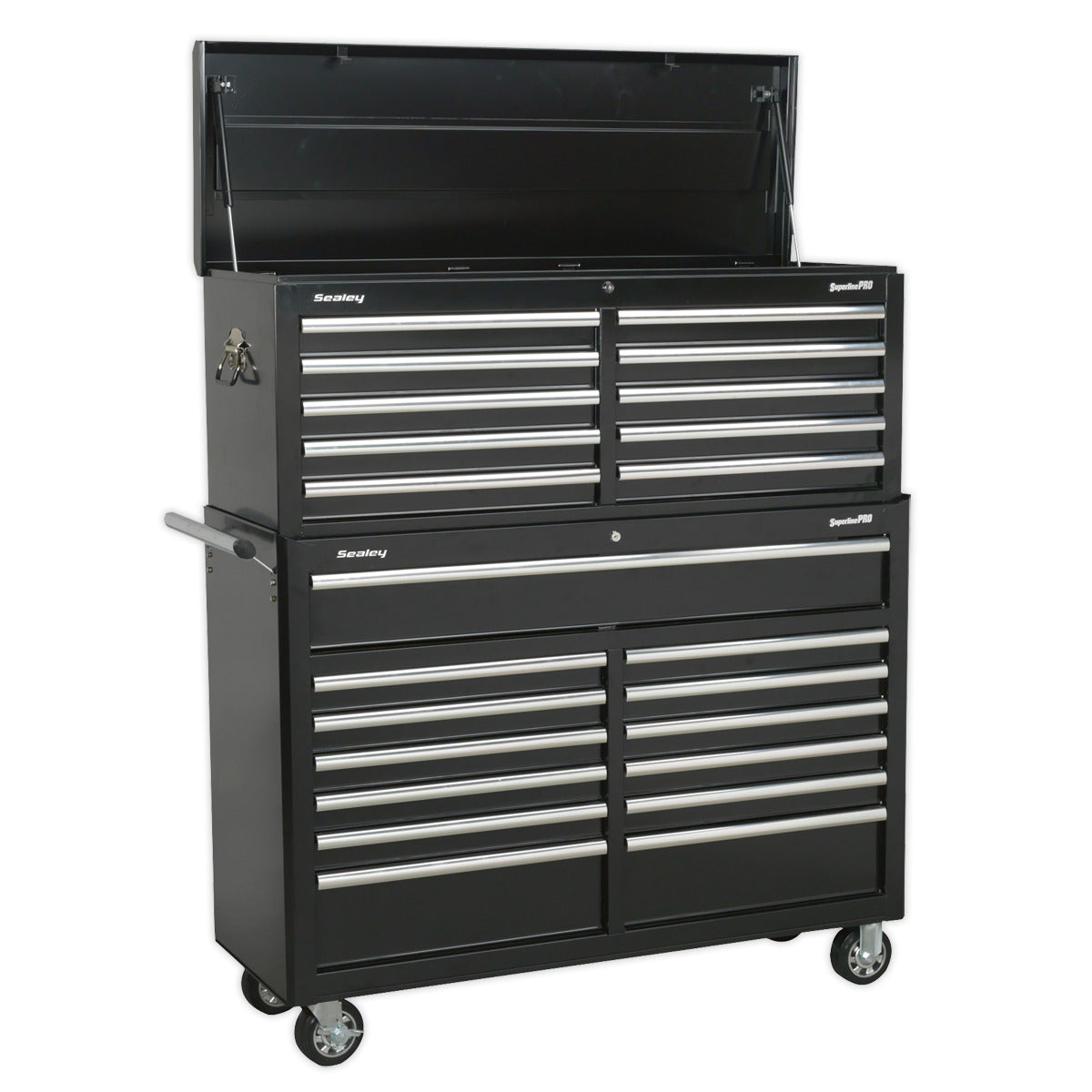 Superline PRO Tool Chest Combination 23 Drawer - Black AP52COMBO2
