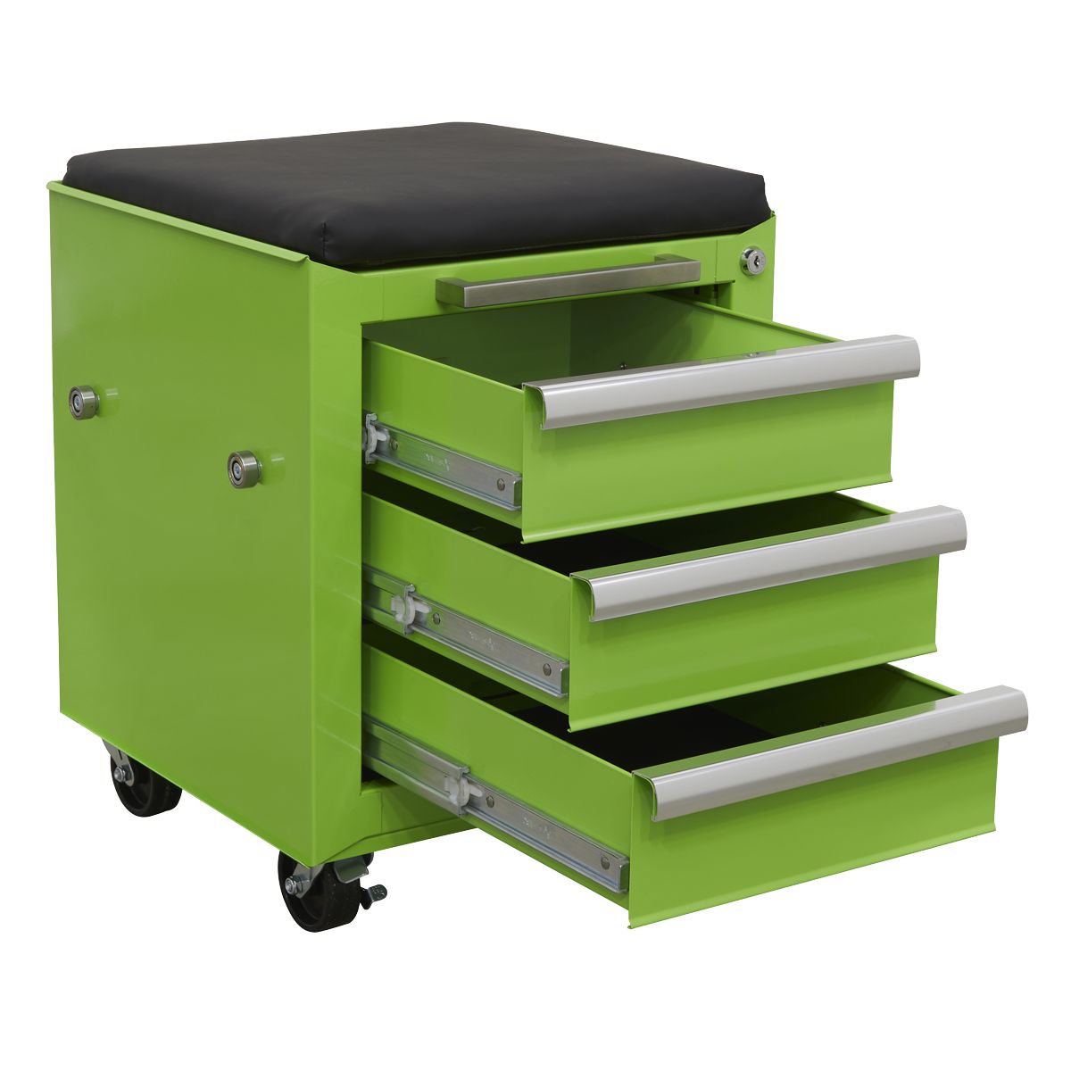 Sealey Superline PRO Rollcab 3 Drawer with Utility Seat - Image 9