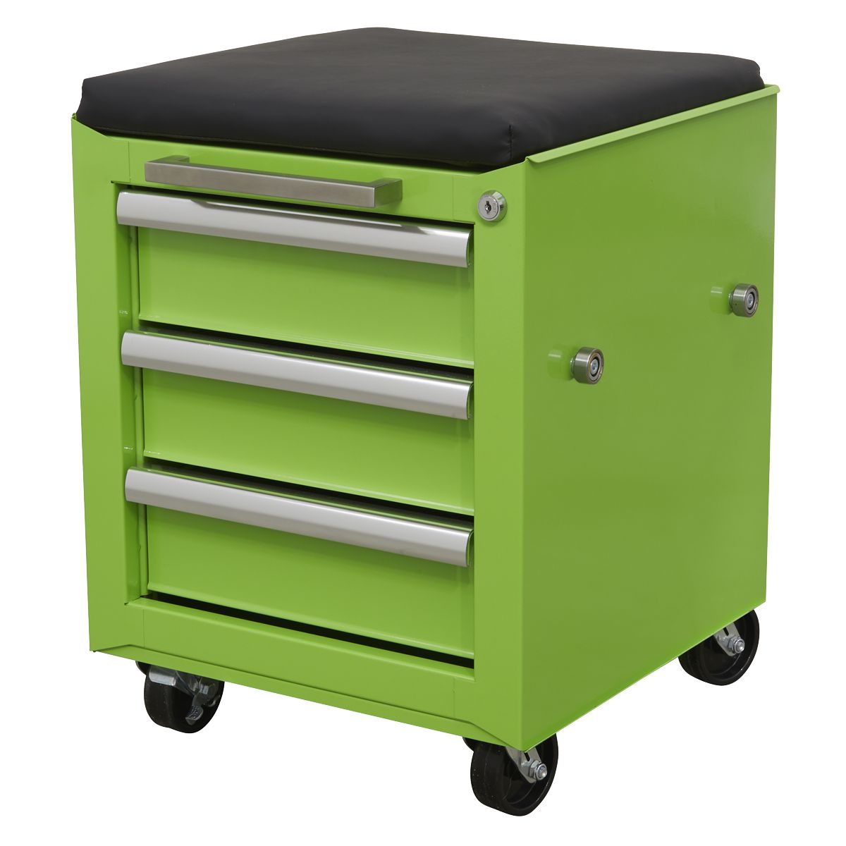 Sealey Superline PRO Rollcab 3 Drawer with Utility Seat - Image 10