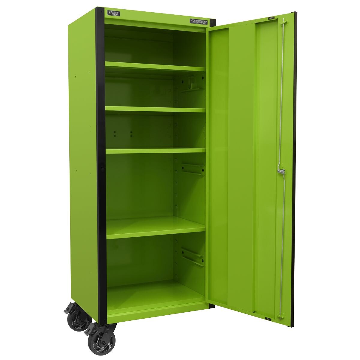 Sealey Superline PRO Black Edition Side Locker with Castors 1864mm - Image 4